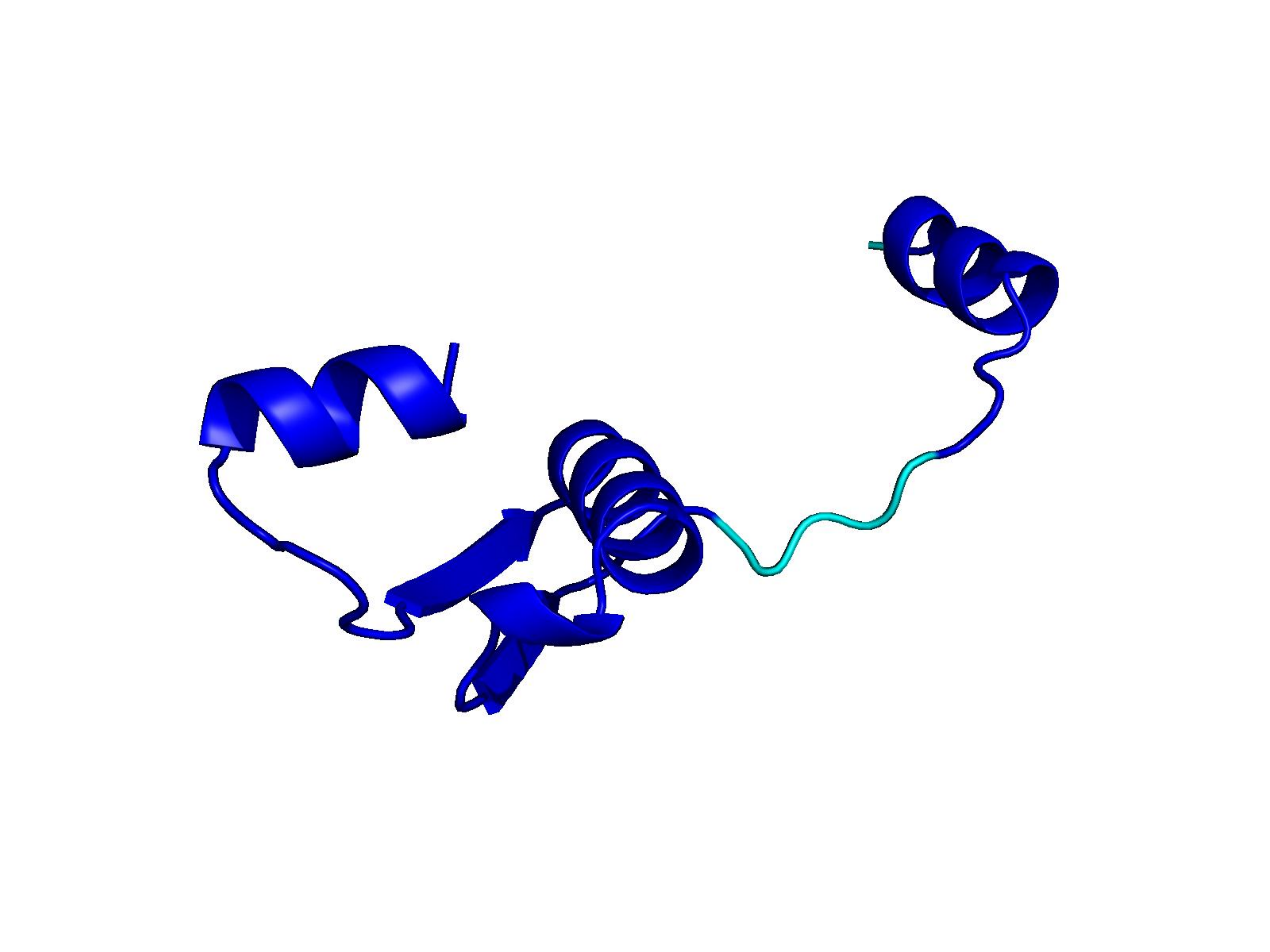ProtGPT2 generated protein, 68 residues