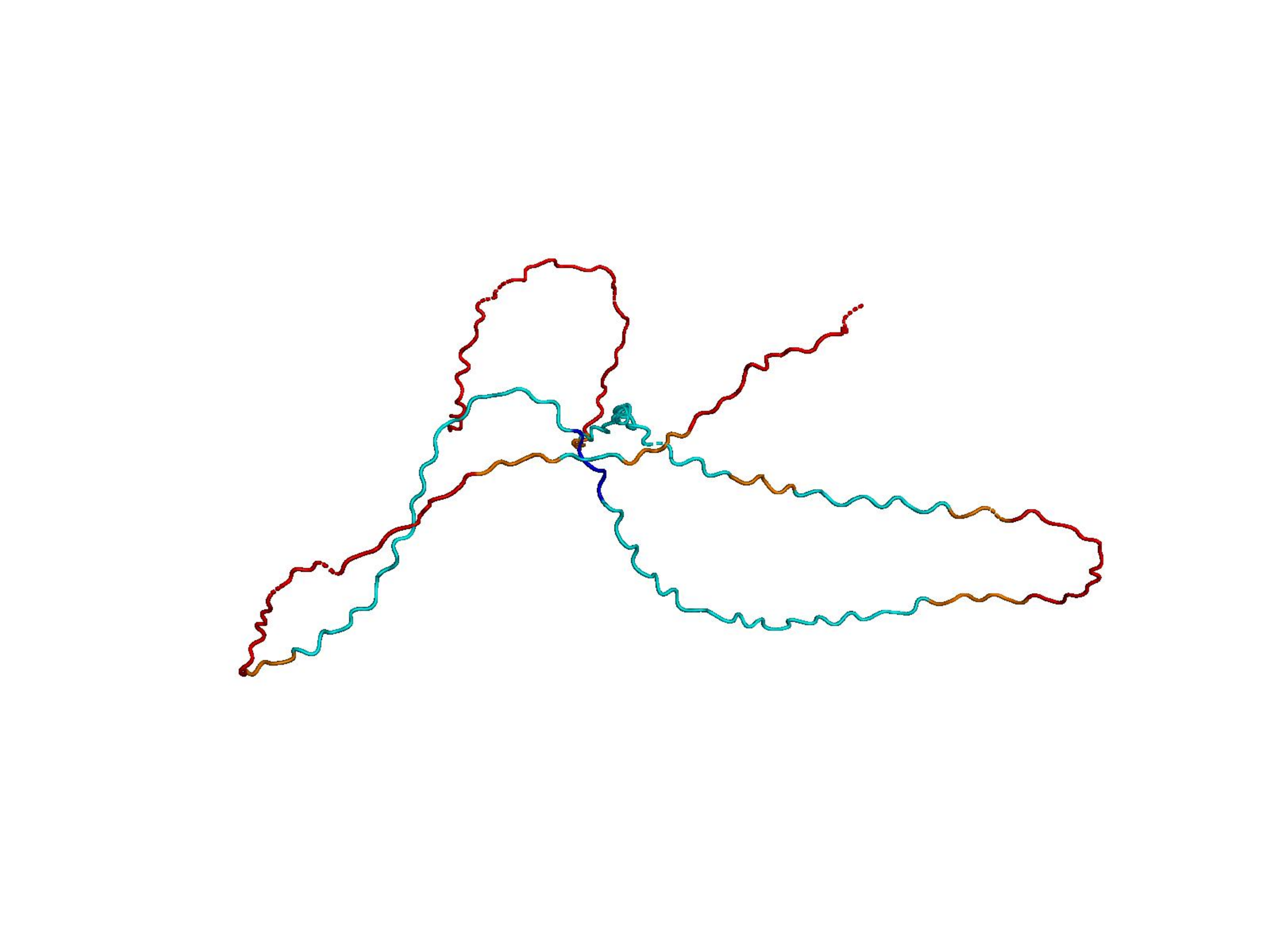ProtGPT2 raw output, 256 residues